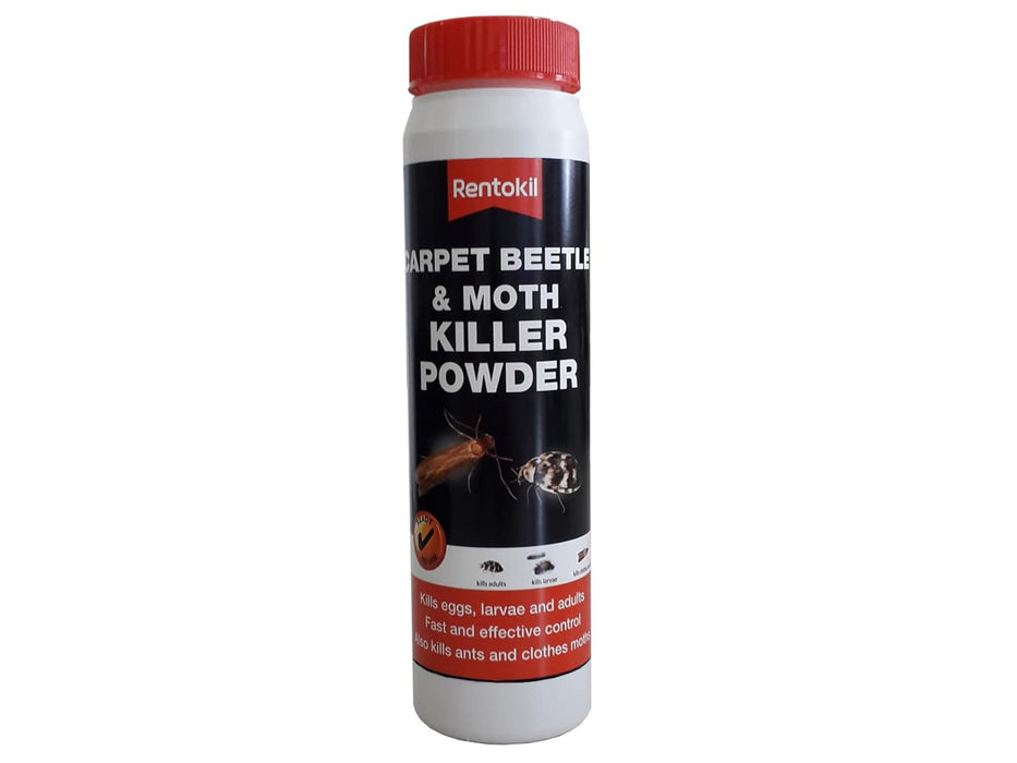 Rentokil PSC50 carpet moth and beetle killer powder