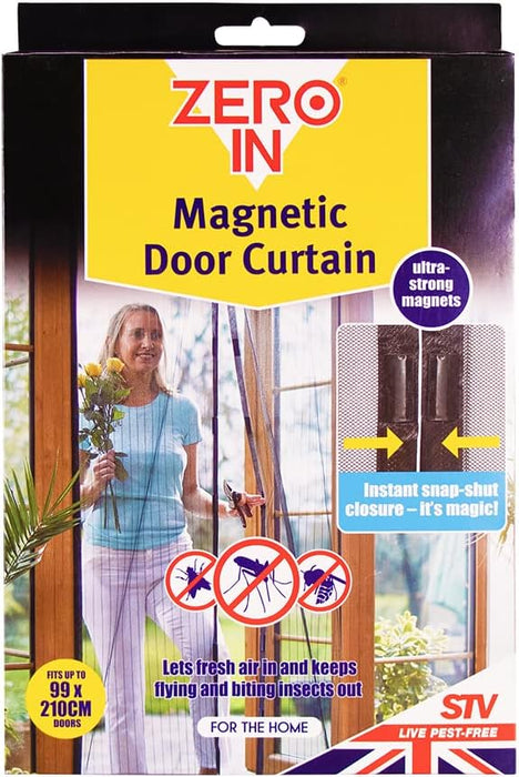 Zero In Magnetic Door Curtain Fits Up To 99 X 210cm 2362