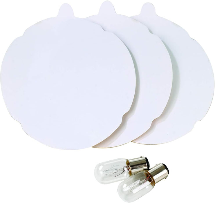 Zero In Flea Killer Refill Pack (3 Refill Discs And 2 Spare Lamps) 0191
