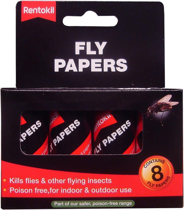 Rentokil Fly Papers pack 8