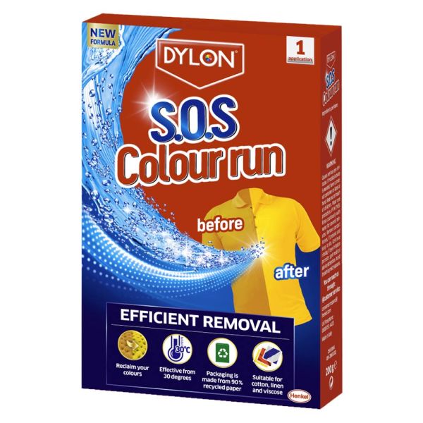 Dylon SOS Colour Run Remover, 200 grams- Dylon