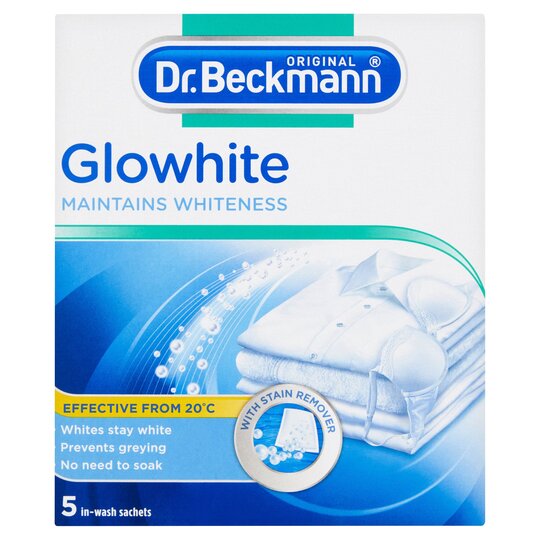 Glowhite Fabric Whitener - 5 x 40g - Dr Beckmann