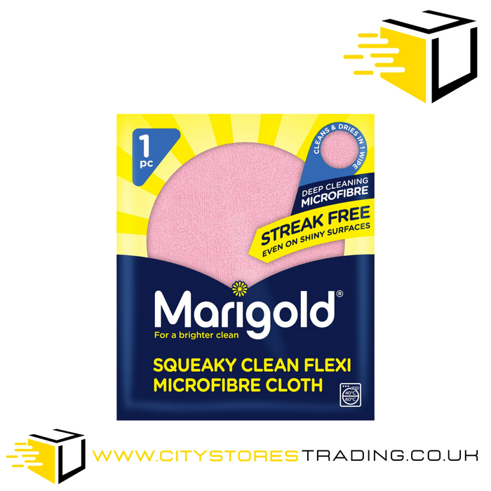 Marigold Squeaky Clean Microfibre Cloth - Marigold