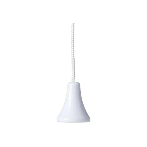 1 x Light Pull Cord plastic White Adjustable - Citystores