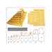 100 x C/3 Padded Envelopes Gold/Brown Padded Bubble Envelopes/Mailers Size AR3 (JL0 Equivalent) 150x215mm - Citystores
