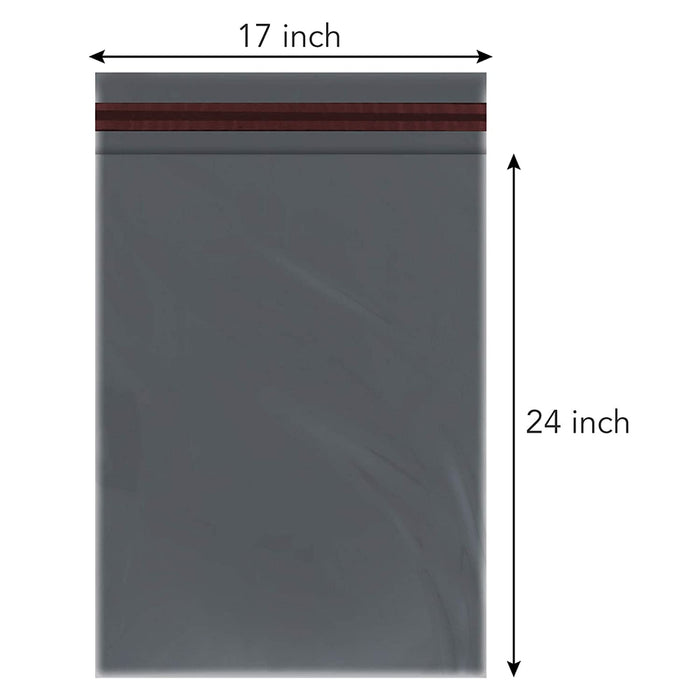 17x24 Mailing Bags Grey (500) - Citystores