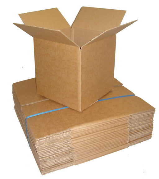 5 pack 3x3x3 Cardboard Box Single Wall Packing Carton Storage Removal Mailing Post Box