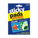 56 Sticky Pads Permanent Double Sided Foam 12mm x25mm Home School Workplace - County Stationery