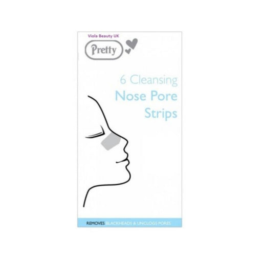 6 Strips Pretty Deep Cleansing Nose Pore Strips - Pretty Smooth