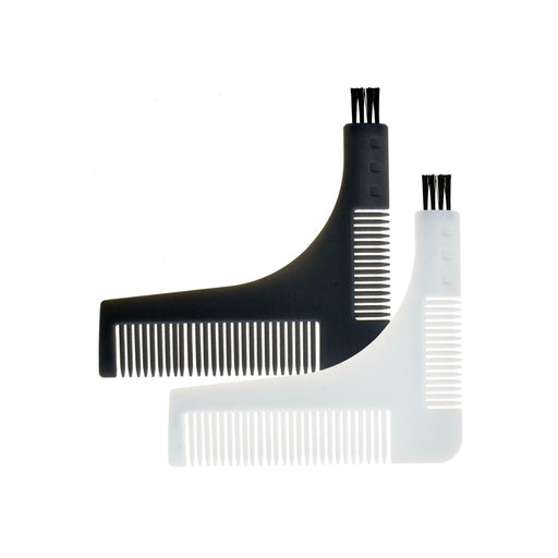 Beard Shaping Tool Men Liner Comb Shaper Trimming Symmetry Hair Styling Barber - PMS