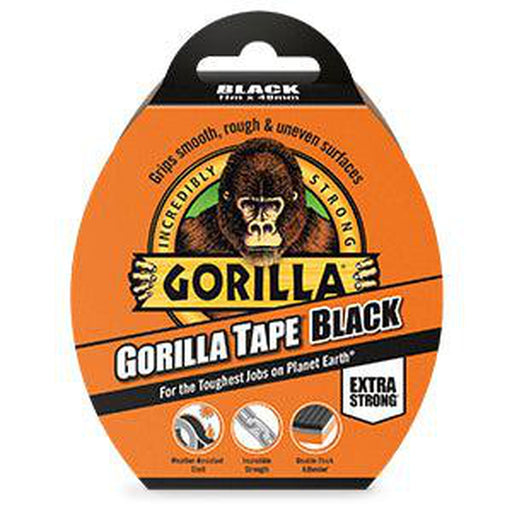 Black Gorilla Tape Duct Tape 48mm x 10m - Gorilla Glue