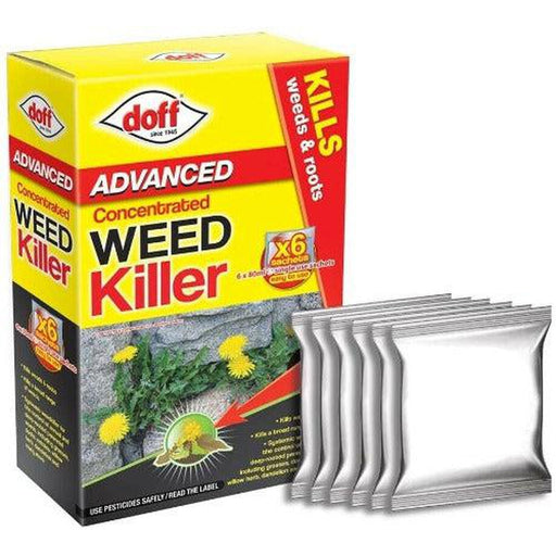 Doff Advanced Concentrated Weed Killer 6 Sachet - Doff