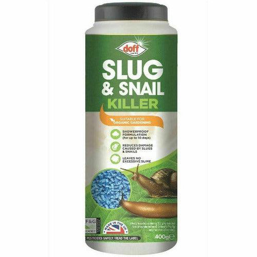 Doff Slug Snail Killer Pellets Bait Sluggo Pest Control Trap Outdoor Garden 400g - Doff