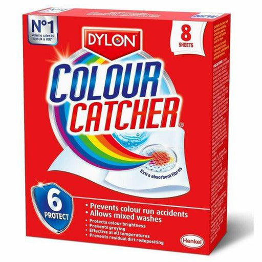 Dylon Color Catcher 8 Sheets Wash All Colors Together Laundry Sheet - Dylon