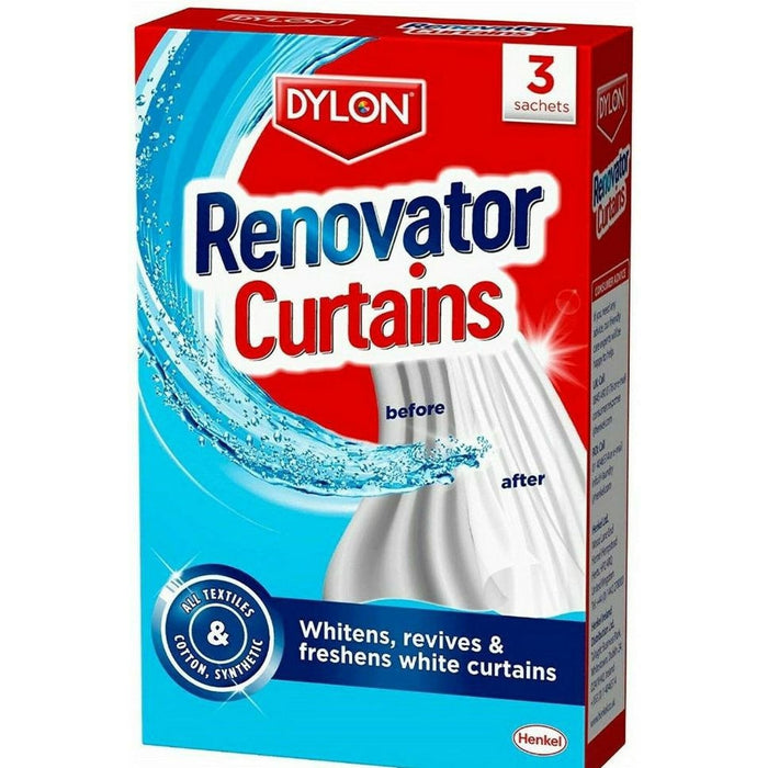 Dylon Curtain Renovator Brilliant Whitener for Nets, Violes & Muslin 3