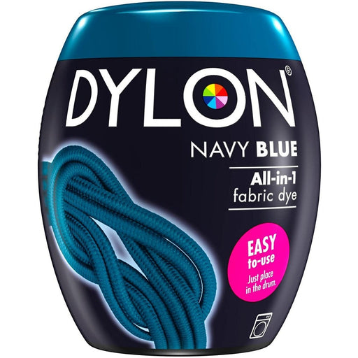 Dylon Machine Dye Pod for Clothes & Soft Furnishings Navy Blue 350g - Dylon