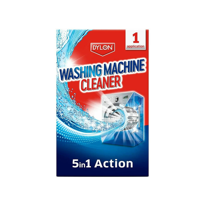 Dylon Washing Machine Cleaner 1 Use, 5-in-1 Washing Machine Cleaner, Freshener - Dylon
