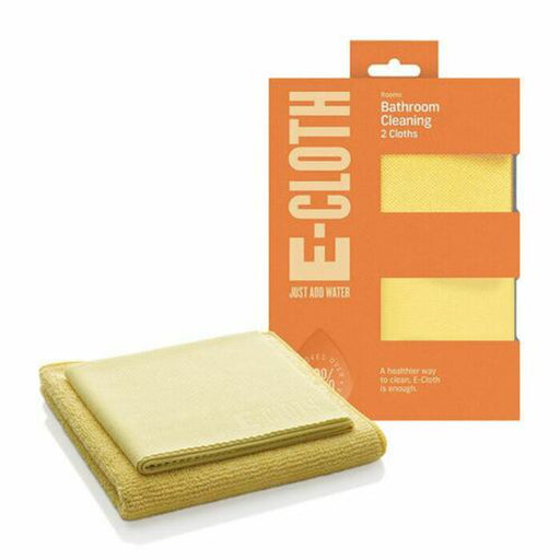 E-Cloth Bathroom Cleaning Pack Containing 2 Cloths Removes Grease Grime Bathroom - ECloth