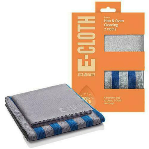 E-Cloth Hob & Oven Cleaning Pack Glass & Polishing Cloth Pk of 2 - ECloth