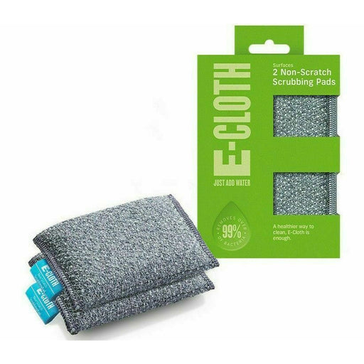 E-Cloth Non-Scratch Scrubbing Pads Washing Up Scourer Powerful Cleaning - ECloth