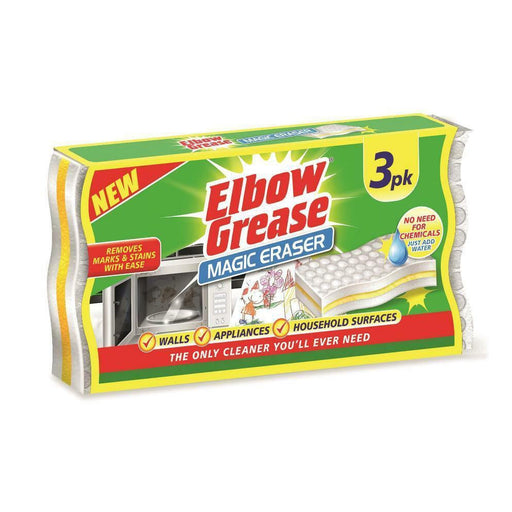 Elbow Grease Magic Eraser 3 Pack - Elbow Grease