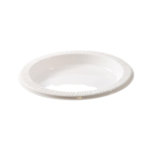 Essential White Plastic Disposable Plate 22cm (Pack 25) - Essential