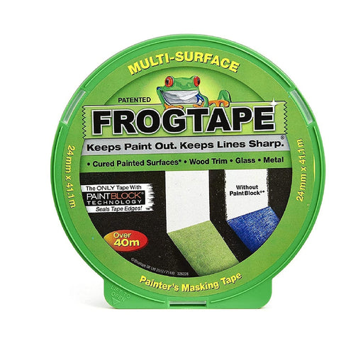Frog Tape Green Multi Surface Painters Masking Tape 24mm x 41.1m - Frog Tape