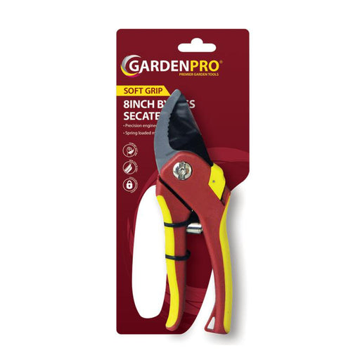 GardenPro Anvil Secateurs Great for Pruning & Gardening Cushion Gripped - GardenPro