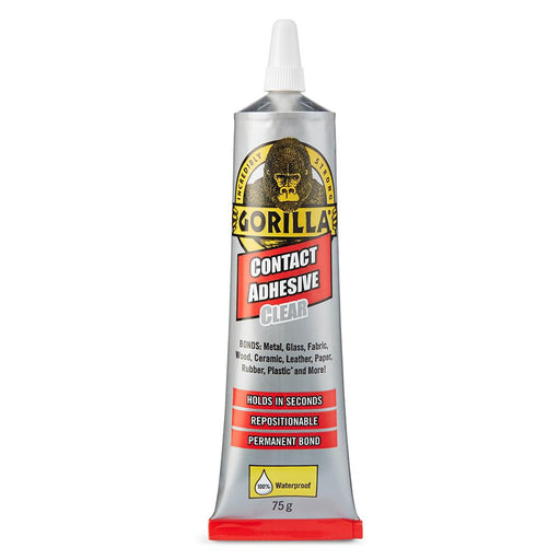 Gorilla Contact Adhesive Clear 75g - Gorilla Glue