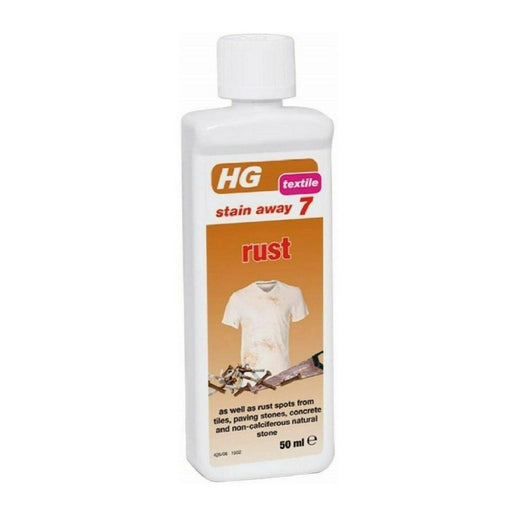 HG Textile Stain Away No. 7 Textile Removes Rust Stains & More 50ml - HG Textile