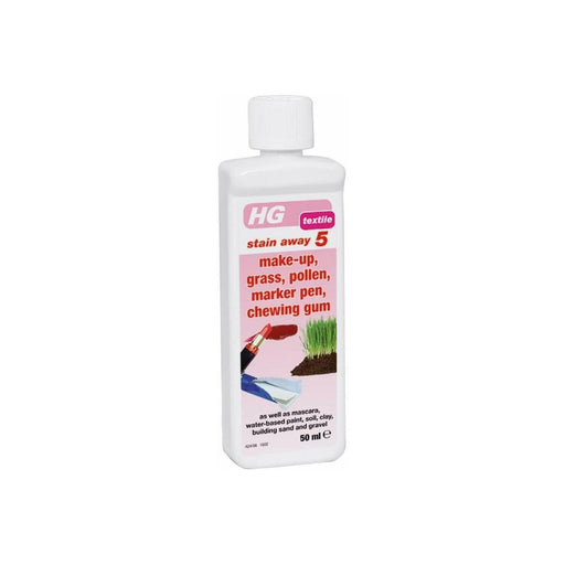 HG Textile stain away no. 5 for make-up, grass and pollen stain removal from clothes - HG Textile