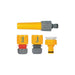 Hozelock Kit Nozzle and Fittings Starter Set Tap and Hose Pipe Adapter - Hozelock