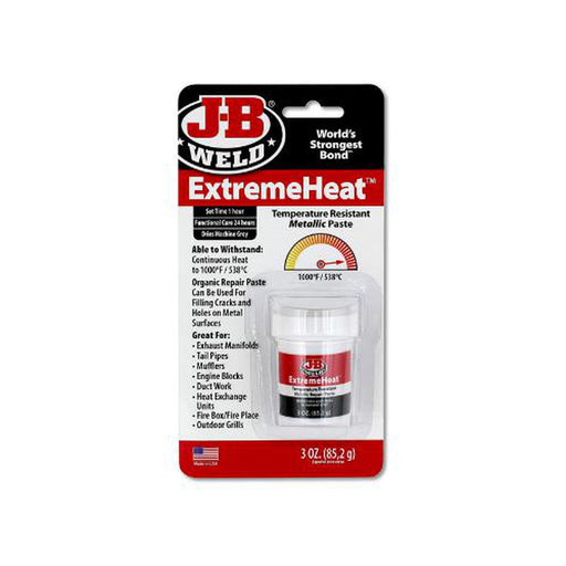 J-B Weld ExtremeHeat High Temperature Resistant Metallic Paste 3 oz - J-B Weld