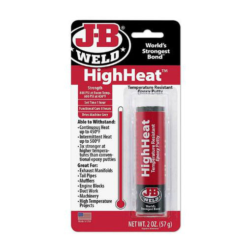 J-B Weld High Heat Heat Temperature Resistant Epoxy Putty Metal Repair Filler 57G - J-B Weld