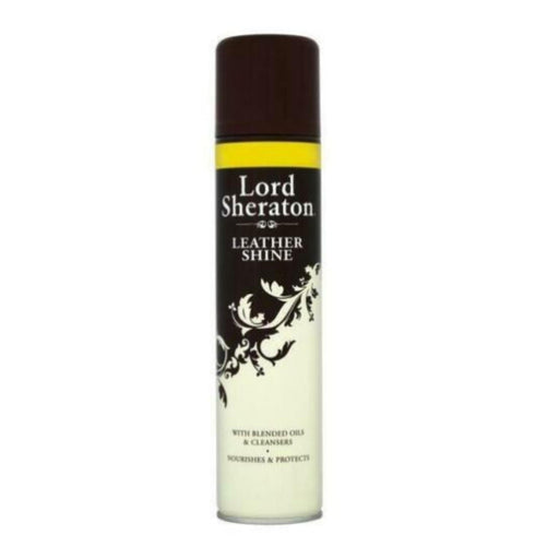 Lord Sheraton Leather Shine Cleaner Spray Nourishes & Protects 300ml - Lord Sheraton