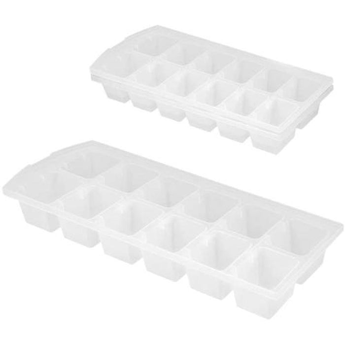 Metaltex Plastic Ice Cube Former Multi-Colour 2-Piece -