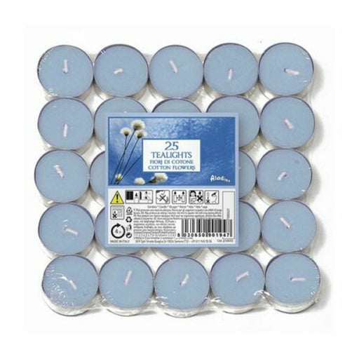 Price's Candles Scented Tea Lights Candles Pack of 25 Cotton Flowers - Price's