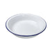 Round Pie Dish Enamel White Falcon Traditional 18cm - Falcon Housewares