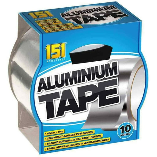 Silver Aluminium Tape 48mm X 10m - 151 Adhesives