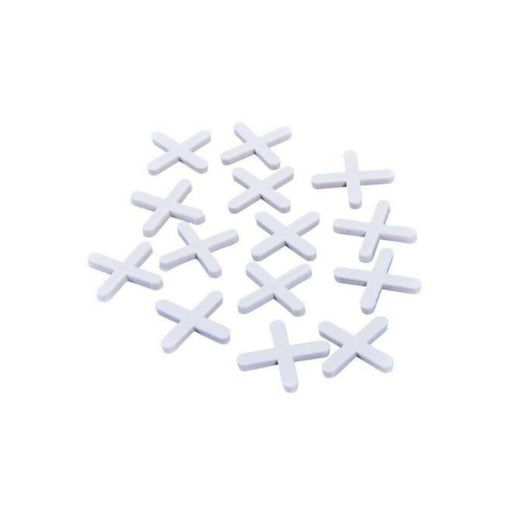 Tile Spacers Whitefloor 1 Grid 40 Spacers (4mm) Grouting Tiles Criss Cross - Citystores