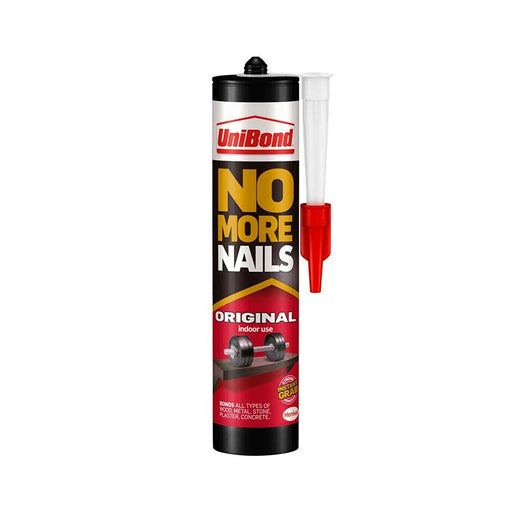UniBond No More Nails Original 365g Cartridge Heavy-Duty Mounting Adhesive Strong Glue - Unibond