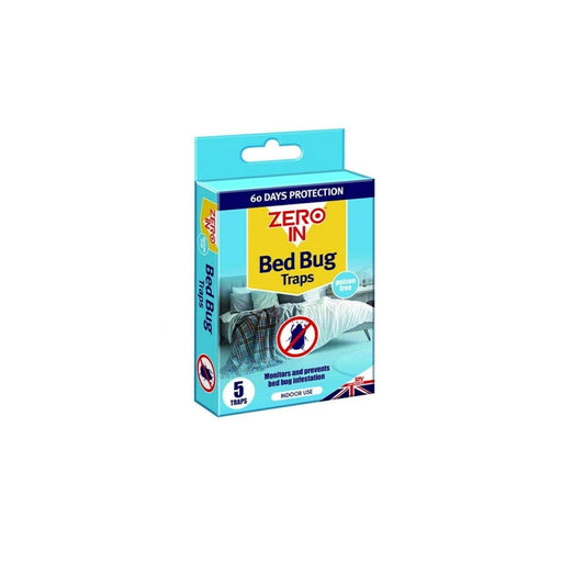 Zero In Bed Bug Traps PACK OF 5 Mattress Pest Insect Control - Zero in
