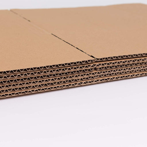 100 pack 5x5x5 Cardboard Box Single Wall Packing Carton Storage Removal Mailing Post Box